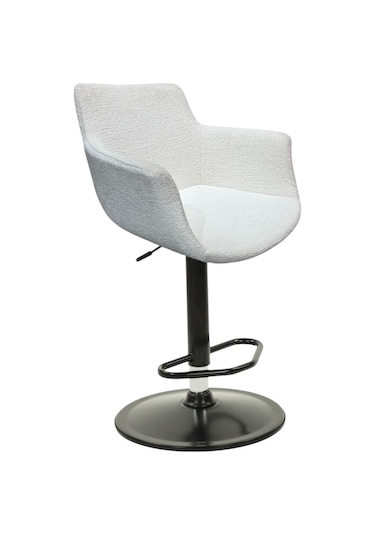 Kaya Ofis Curve Bar Taburesi Hardal