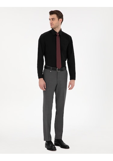 Pierre Cardin Erkek Siyah Gömlek Basic 50307297-vr046 Siyah