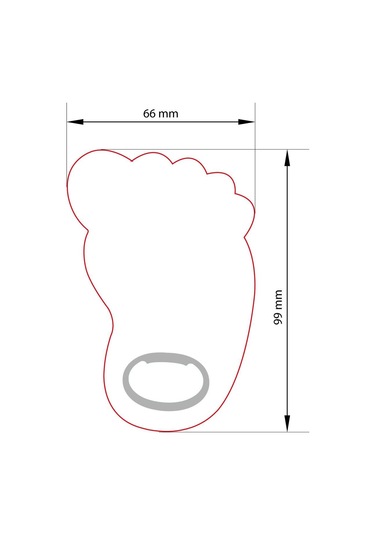 Ayak Magnet Açacak Vgayk 250 Adet Beyaz