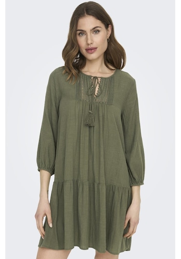 Only Bayan Elbise 15219922 Haki