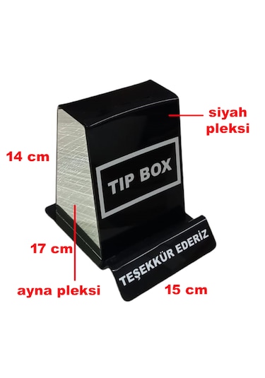 Aynalı Tip Box Bahşil Kutusu