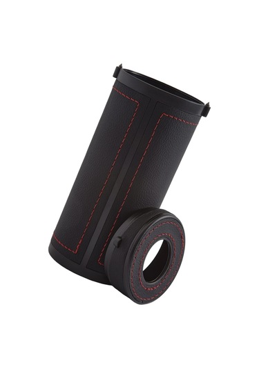 Oto İç Aksesuarları İçin Üniversal Silindir Mendil Kutusu Şık Ve Pratik Mendil Tüpü Siyah