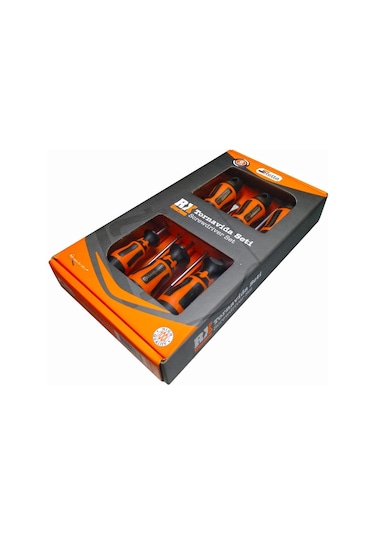 Retta Düz Yıldız Tornavida Seti 6 Parça