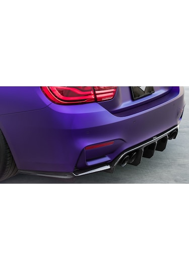 Bmw F30 - F80 Vorsteiner Difüzör Arka Ek (orta Kısım) Plastik