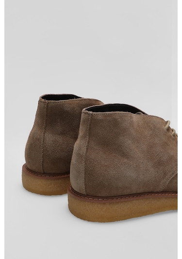 Lufian Gary Erkek Deri Bot Deve Tüyü Deve Tüyü 112230212100440 Deve Tüyü