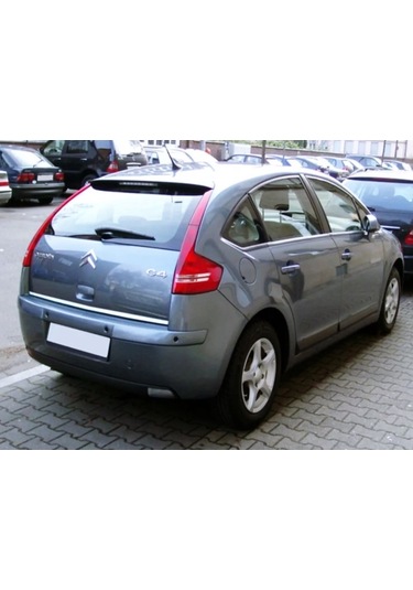 Citroen C4 Hb 2004-2010 Krom Bagaj Alt Çıta P.çelik