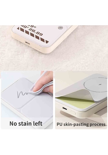 Rock P83 5000 Mah Pd 20w Magsafe Uyumlu Standlı Powerbank Siyah