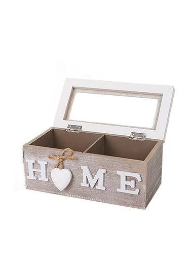 Suntek Çay Poşeti Kutusu Mücevher Mutfak Düzenleyici 2-ızgara 2 Izgara