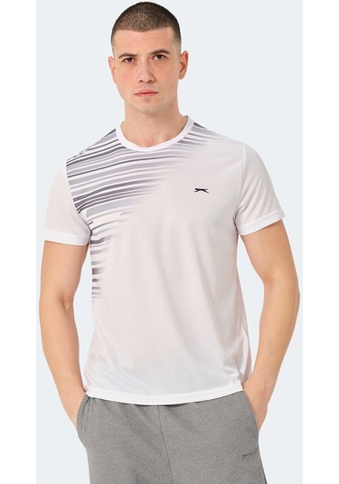 Slazenger RAVEN Erkek  Beyaz Tişört