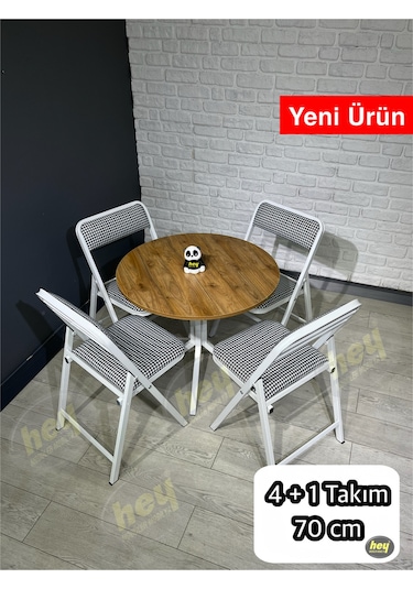 Pars 4 Kişilik Yuvarlak Mutfak Yemek Masası Takımı 4+1 Ceviz Kazayağı Kumaş 70 Cm Ceviz-kazayağı Pars 4 Kişilik Yuvarlak Mutfak Yemek Masası Takımı 4+1 Ceviz Kazayağı Kumaş 70 Cm Ceviz-kazayağı