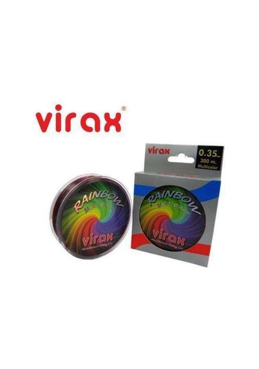 Virax Rainbow 300m Multicolor Monofilament Misina 0.25mm