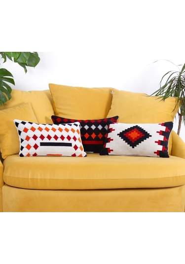 Rustic Kilim Kırlent - Troya