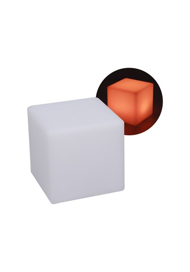 Shineyee Led Küp Işık Rgbw, 16 Renk 4 Mod, Uzaktan Kumanda, İç Mekan Stüdyo Bar Masa Ambiyans Aydınlatması 10x10x10cm Diğer