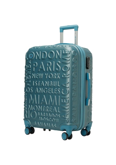 Lumberjack Lugano -o Abs 5fx Mavi Unisex Orta Boy Valiz 000000000101972759 Mavi