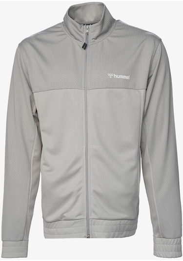 Hummel Hmljoel Zip Erkek Gri Eşofman Üstü 921787-2521