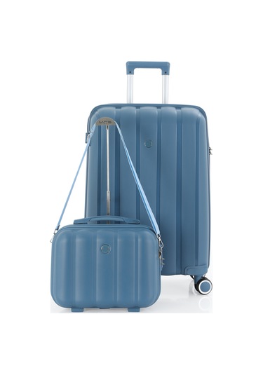 Mçs Polipropilen 2li Valiz Seti Orta & Makyaj V305 S21yy1000074-set 10227 Çok Renkli