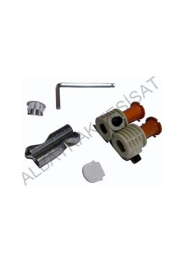 Asma Klozet Gizli Montaj Seti Gri