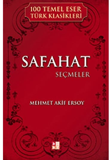 Safahat - Seçmeler - Mehmet Akif Ersoy - Babıali Kültür
