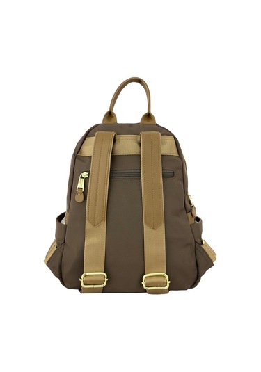 Bolsas Saten Kumaş Kadın Sırt Çanta Kahve 1048 Kahve Kahverengi