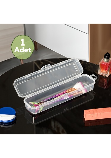 Porsima Te192 Şeffaf Çok Amaçlı Taşıma Saklama Kutusu Multix Kutu Şeffaf