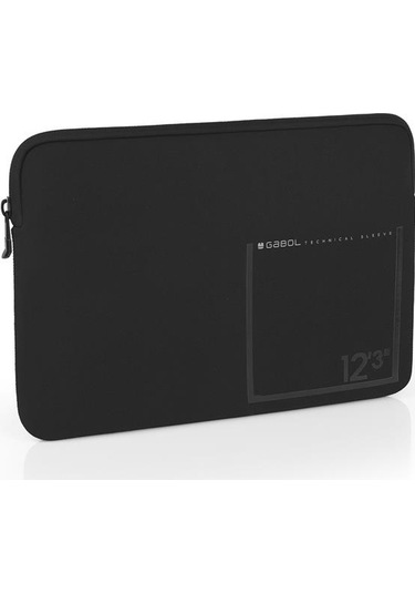 Gabol Laptop Ve Tablet Kılıfı Neopren 12,3 İnç Siyah Siyah