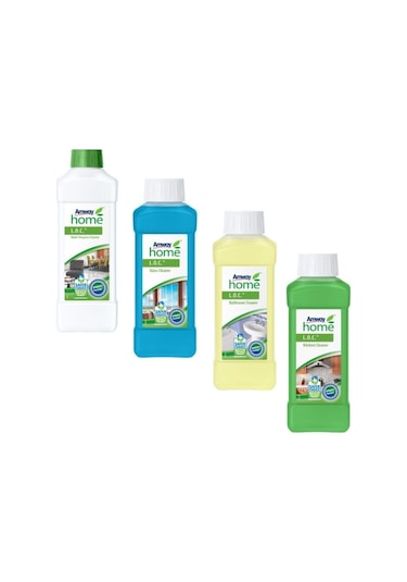 Amway Home Genel Temizlik Loc Cam Loc Banyo Loc Mutfak Loc Set