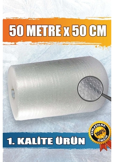 Balonlu Naylon Havalı Naylon Pat Pat 50 CM x 50 M