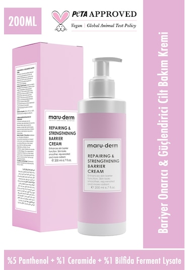 Maruderm Bariyer Onarıcı & Ceramide Cilt Bakım Kremi 200 ML