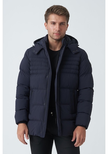 White Stone San Jose 58155 Slim Fit Kaban Laci-laci Lacivert