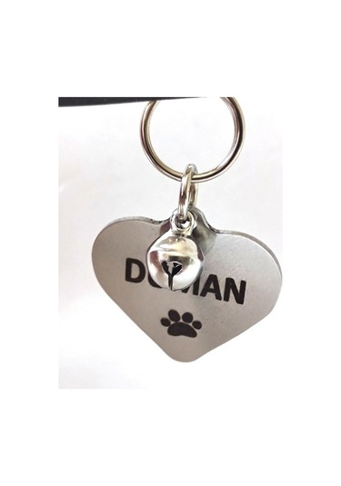 Isimli Kedi Künyesi, Kedi Isimlik, Kedi Tasması, Köpek Isimlik