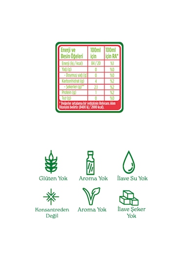12'li Organik Skinny %100 Meyve-sebze Suyu 200 Ml