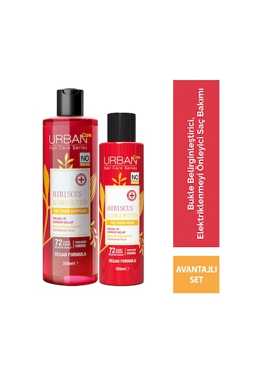 Urban Care Hibiscus&shea Butter Kıvırcık Ve Dalgalı Saçlara Özel 2'li Bakım Seti