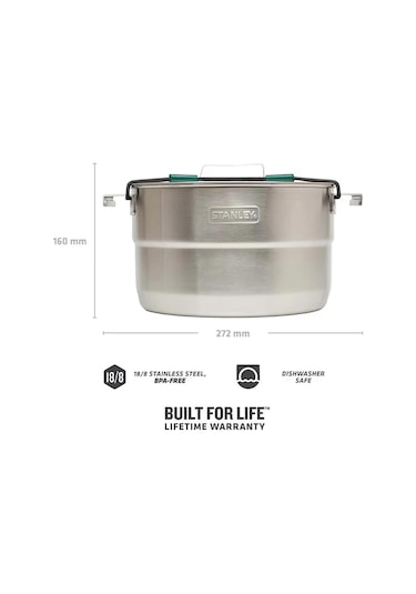 Stanley The Full Kitchen Base Camp Cook Set 3.5l / 3.7qt 10-02479-025 Çok Renkli