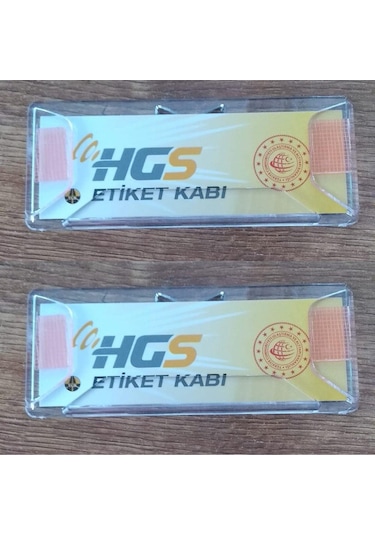 Carmind Yeni Model Hgs Etiket Kabı 2 Adet