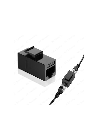 Rj45 Cat6 Konnektör Keystone Jack Dişi Dişi Ara Adaptör