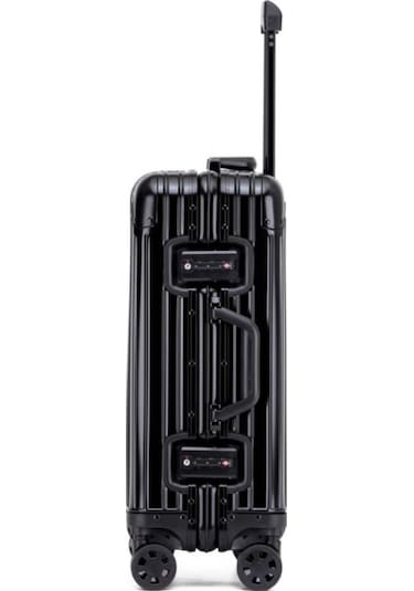 Monat Luggages Monnat Al-01 Siyah Kabin Boy Valiz Çok Renkli