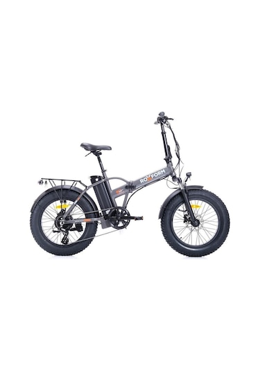 Roxform Ege Şehir Elektrikli Bisiklet - 250w Motor, 20 İnç Jant Gri