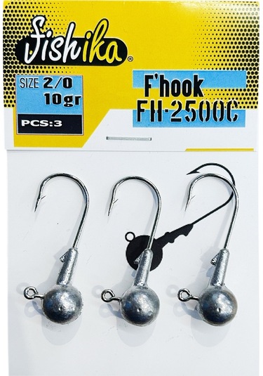 Fishika 2500 2/0 10gr Jig Head