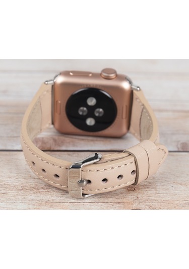 Apple Watch Uyumlu Deri Kordon 42-44-45mm Slim Nu1 Diğer