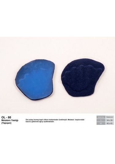 Medikaltec Yapışan Silikon Metatarsal Desteği Medium