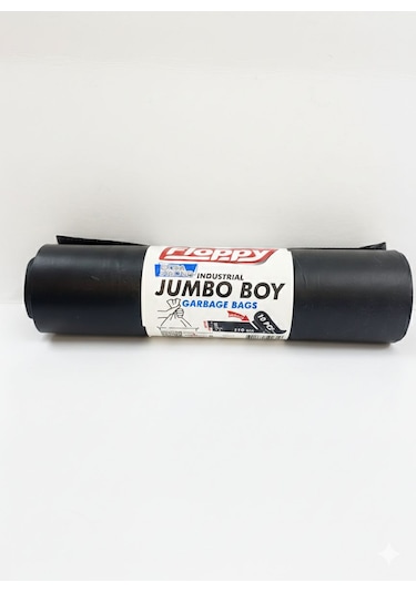 Floppy Endüstriyel Jumbo Boy Çöp Poşeti 10'lu 80x110 Cm 500 Gr
