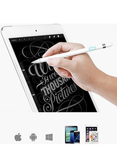 Apple Uyumlu iPad 10.2 7.8. Nesil Dokunmatik Çizim Kalemi
