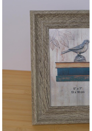 Digithome Dekoratif Mdf Resim Fotoğraf Çerçevesi 13x18 Gri Thn76079 C1-1-18