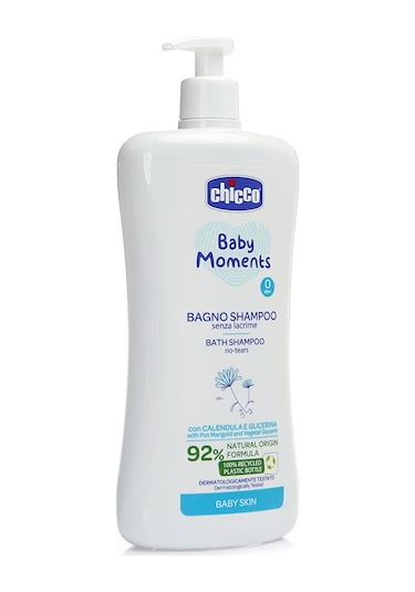 Baby Moments Doğal Şampuan 750 Ml 3 Adet