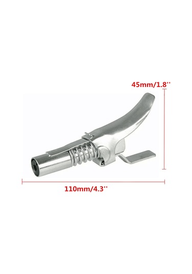 Lemestar Çift Kollü Otomatik Kilitleme Yağ Ucu, Tüm Tip Yağ Makineleri İle Uyumlu, Sızıntısız Kaliteli Çelik Yağlama Bağlantısı