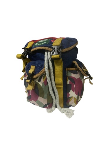 Kaliteli Tek Gözlü Vintage Disayn Unisex Sırt Günlük Okul Gezi Kamp Trekking Çantası Kc Ahtapot Bag Yeşil