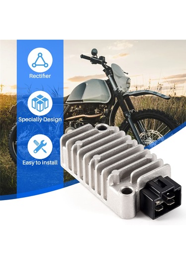 Yamaha Tt250 Tt225 Srx600 Tdm850 Tw200 Fzr400 İçin Alüminyum Doğrultucu