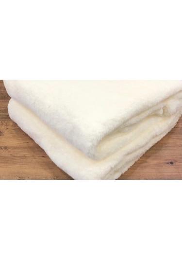Royam Mevsim Home Çift Kişilik Wellsoft Polar Battaniye Kutulu 200 X 220 Krem