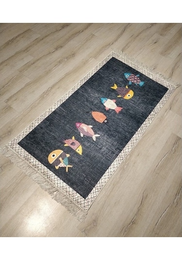 Yamalı Home Style Deri Taban M1516-80X150 Çok Renkli