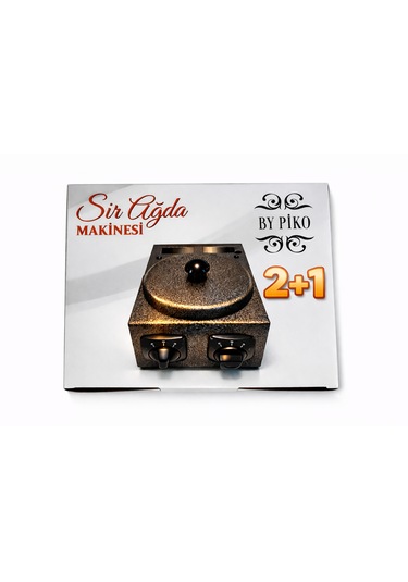 By Piko 2+1 Profesyonel Sir Ağda Makinesi Paslanmaz Çelik